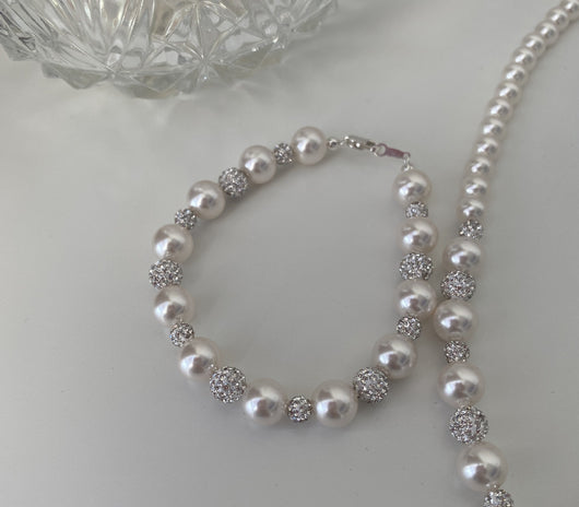 Pulsera de Perlas Checa con Diamantes Shijia - Image 10