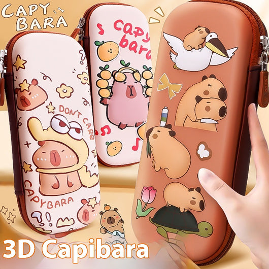 Estuche de Papelería 3D con Diseño de Dibujos Animados para Niños