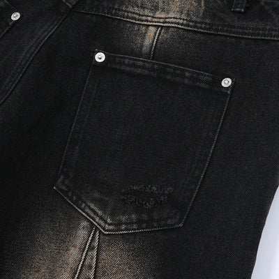 Conjunto de Camisa Vaquera Workwear Desgastada con Estilo Urbano - Image 37