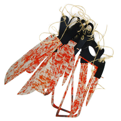 Guirnalda de Cuchillos Ensangrentados para Halloween — 2,2 m - Image 4