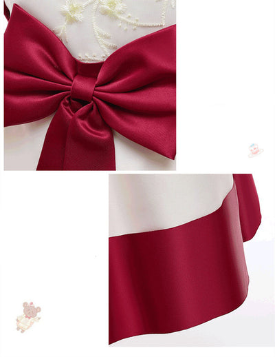 Vestido de Princesa para Niña con Mangas Tipo Avión - Image 12