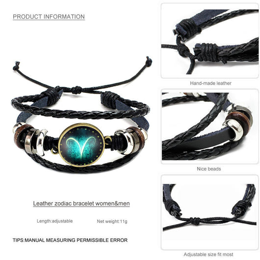 Pulsera de Pareja Constelaciones - Cristal Zodiacal - Image 26