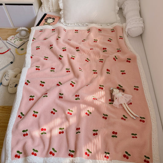 Manta Reversible de Velludo Cordero para Niños - Cobertor Suave Doble Cara - Image 34