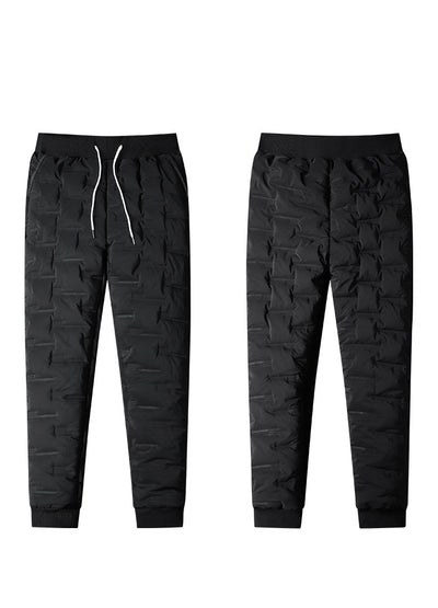 Pantalones Térmicos de Algodón Rellenos de Plumón para Hombre - Image 5