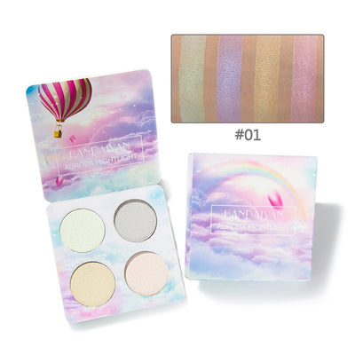 Paleta de Sombras Mate y Brillantes con Brochas - Tonos Tierra - Image 8