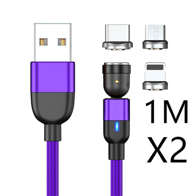 Cable de Carga Magnético 3 en 1 con Rotación 540° - Image 18