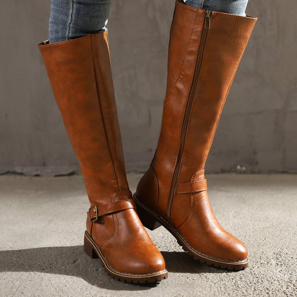 Botas Altas Knight - Estilo Medieval Robusto