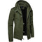 Chaqueta de Algodón con Capucha para Hombre