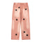 Pantalones Vaqueros Rectos Estilo Retro Americano con Detalles Rotos