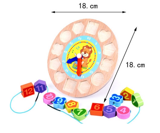 Reloj Educativo con Cuentas Móviles - Image 7