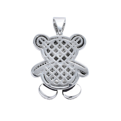 Dije Panda Tesoro Nacional con Circonitas Incrustadas - Collar Hip Hop Unisex - Image 4