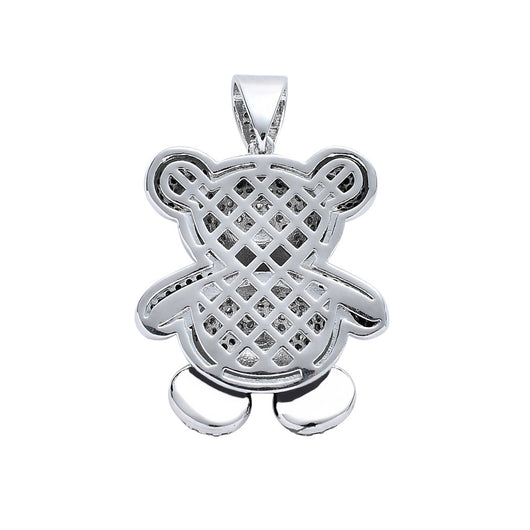 Dije Panda Tesoro Nacional con Circonitas Incrustadas - Collar Hip Hop Unisex - Image 4