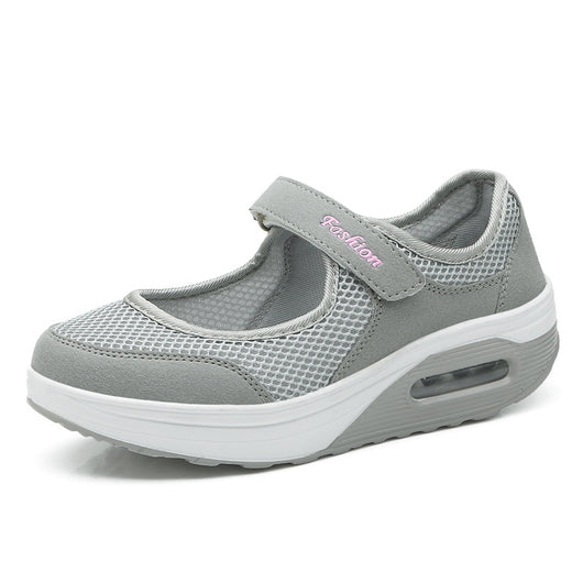 Zapatos Deportivos Acolchados para Mujer con Suela Gruesa Transpirable - Image 7