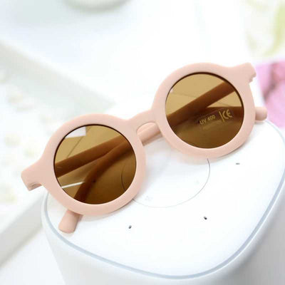 Gafas de Sol Infantiles Retro Coreanas para Bebés 1-5 Años con Protección UV - Image 4