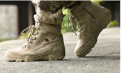 Botas Tácticas Impermeables para Senderismo y Terreno Desértico - Image 2