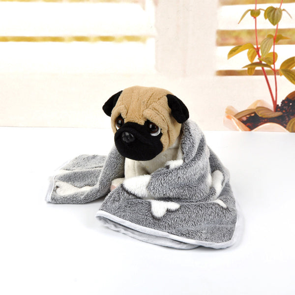 Manta para Mascotas Premium con Terciopelo Grueso