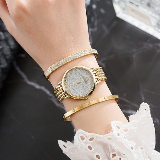 Conjunto de Reloj de Lujo para Mujer en Oro - Image 2