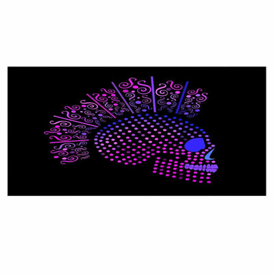 Toalla de Playa con Estampado de Calavera - Image 3