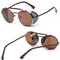 Gafas de Sol Steampunk Marrón Claro - Estilo Vintage Retro