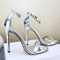 Zapatos de Novia Dorados y Plateados Talla Grande