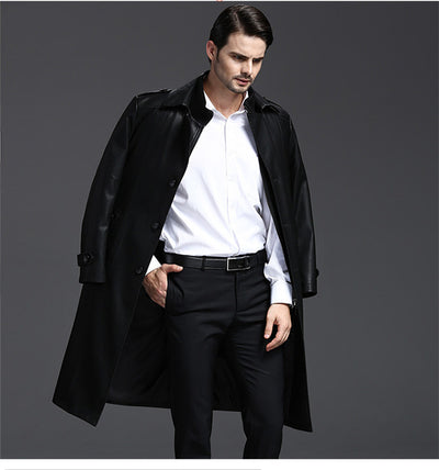 Abrigo de Cuero para Hombre - Image 2