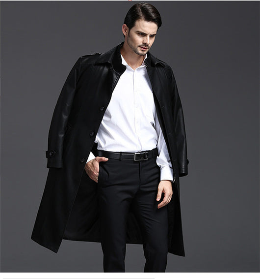 Abrigo de Cuero para Hombre - Image 2