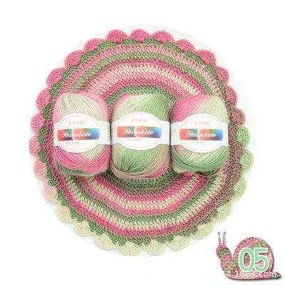 Ovillo Arcoíris Multicolor para Tejer - Image 39
