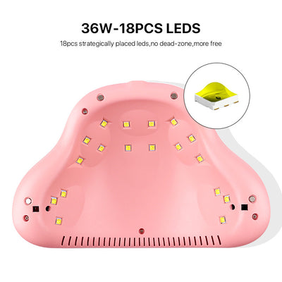 Lámpara LED Profesional Rainbow10 para Uñas de Gel - Image 6