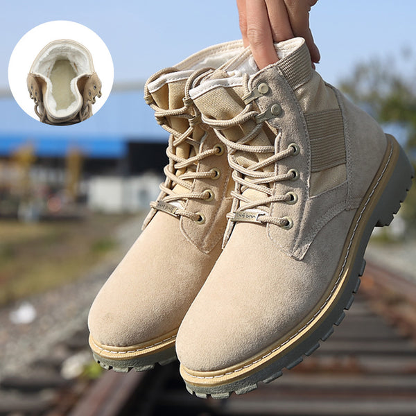 Botas Retro Británicas Altas para Hombre - Estilo Tool