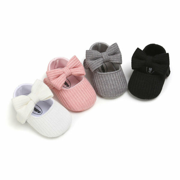 Zapatos para Bebé Princesa con Suela Suave - Calzado de Lana para Primeros Pasos