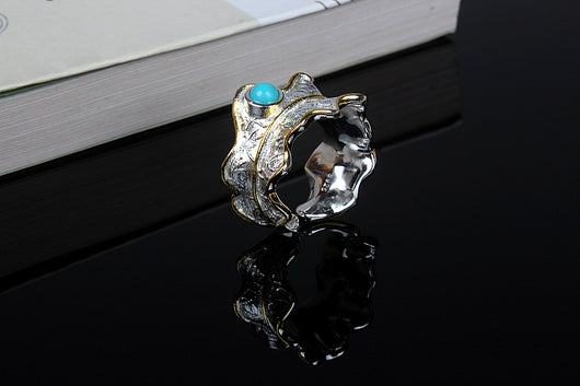 Anillo de Gema Hoja Exuberante - Image 16