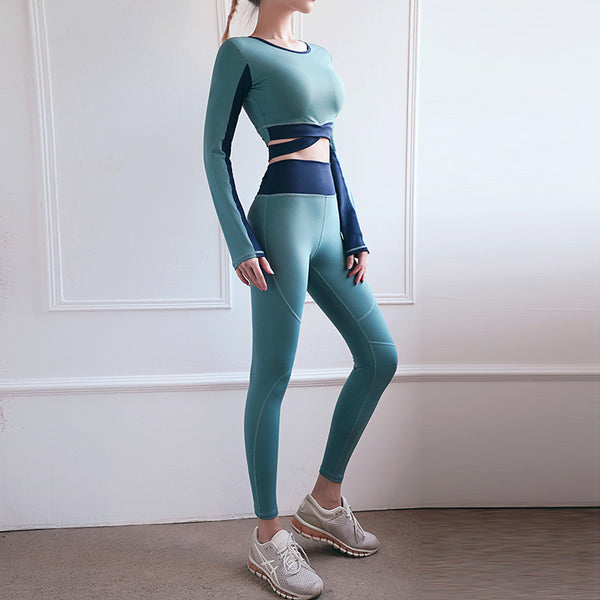 Traje de Yoga Transpirable y Secado Rápido para Mujer