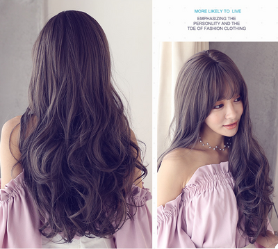 Peluca Larga Ondulada con Rizos Voluminosos - Cabello Sintético Natural Realista - Image 8