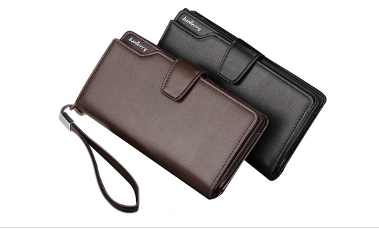 Billetera Larga Multifunción para Hombre - Cartera Organizadora con Monedero - Image 2