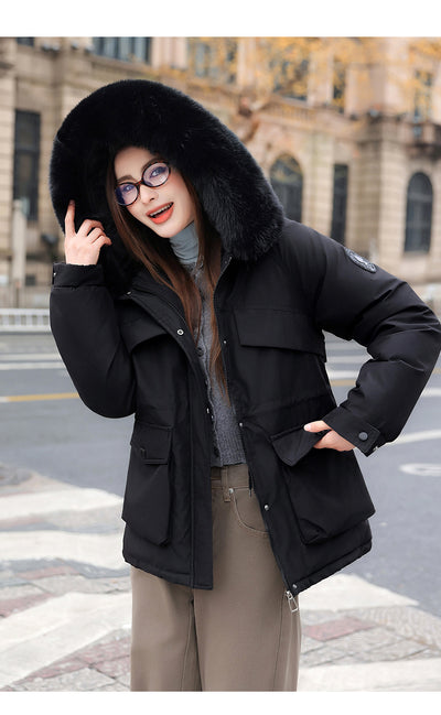 Chaqueta Acolchada Térmica para Mujer con Forro Polar - Image 32