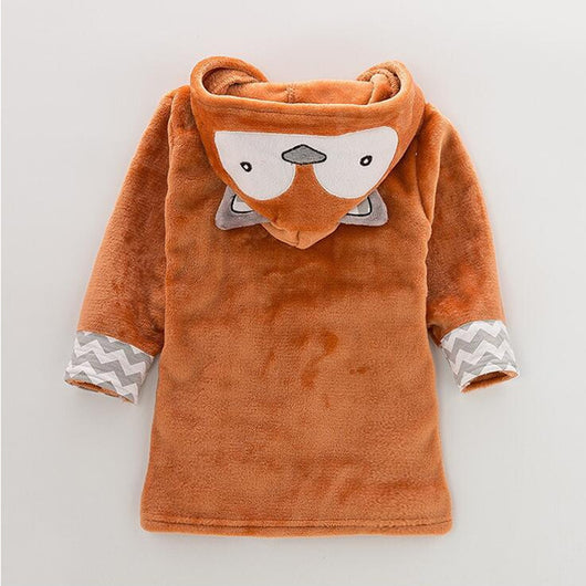 Poncho Toalla Infantil con Capucha - Diseño Animales Cartoon - Image 8