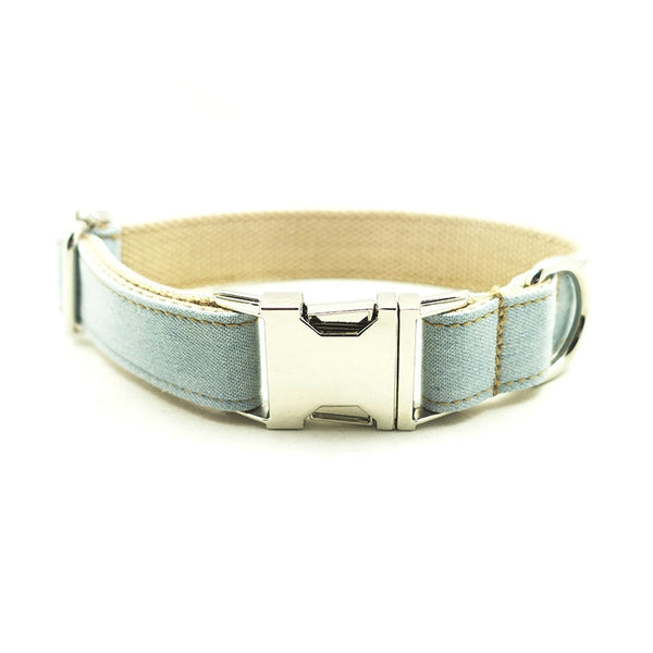 Collar para Perro Estilo Vaquero Azul