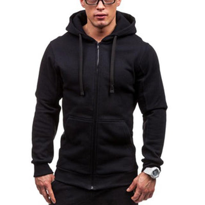 Sudadera Hip Hop Negra Oversize para Hombre - Image 5