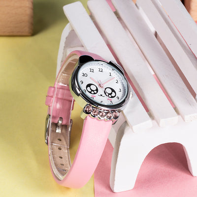 Reloj Infantil con Correa de Dibujos Animados y Detalles de Cristales - Image 4