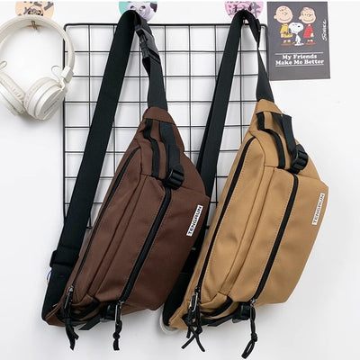 Mochila Pecho Deportiva para Hombre - Bolso Bandolera Multifuncional - Image 26