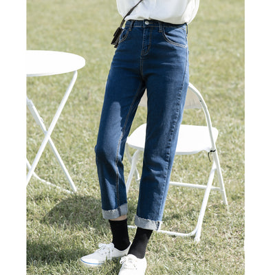 Pantalones Largos Slim Fit de Talle Alto - Diseño Minimalista Versátil - Image 7