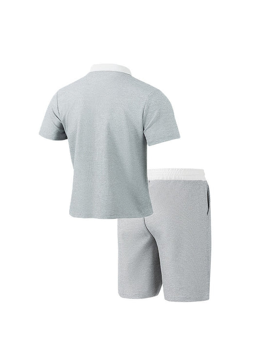 Conjunto de Vacaciones para Hombre: Camisa y Pantalones Cortos - Image 31