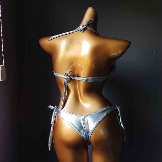 Bikini de Baño Strass Brillante para Mujer - Image 12