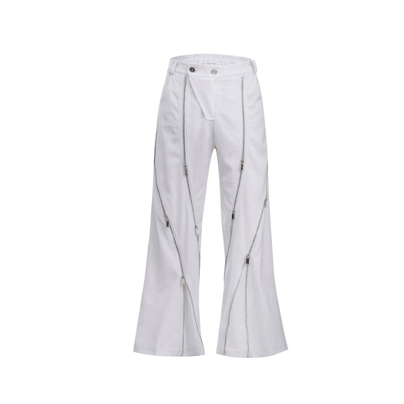 Pantalones Casuales Holgados con Drapeado para Hombre