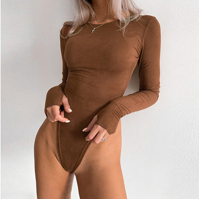 Body Ajustado Monocolor Sexy de Compresión - Image 7