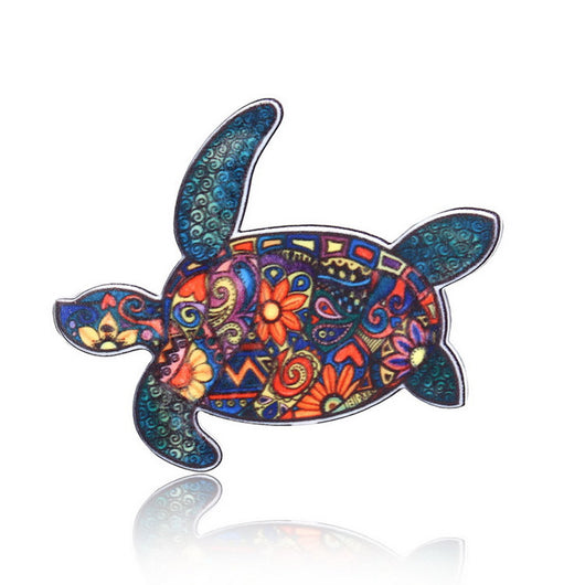 Broche Vintage de Acrílico Retro