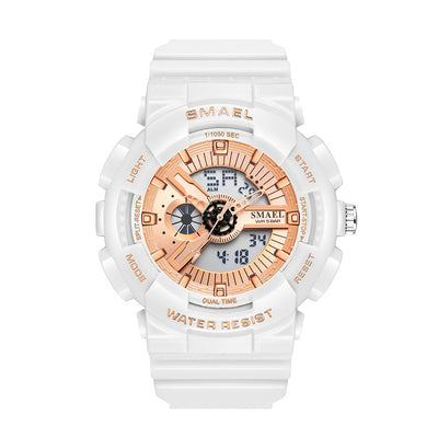 Reloj Deportivo Inteligente Dual Pantalla Resistente al Agua para Parejas - Image 4