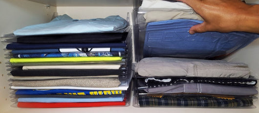 Sistema de Organizador de Ropa Plegable para Viajes y Armarios - Image 3