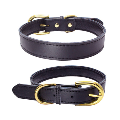 Collar para Mascotas de Cuero Genuino - Image 2