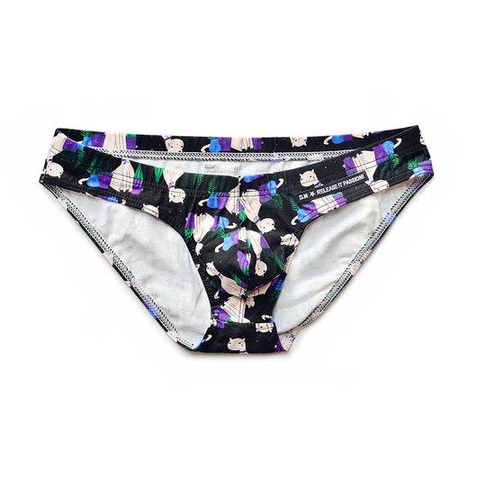 Pantis Triangulares Estampado Cintura Baja Sexy - Image 5